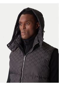 Karl Lagerfeld - KARL LAGERFELD Kamizelka 505017 554504 Czarny Regular Fit. Typ kołnierza: dekolt w karo. Kolor: czarny. Materiał: syntetyk #3