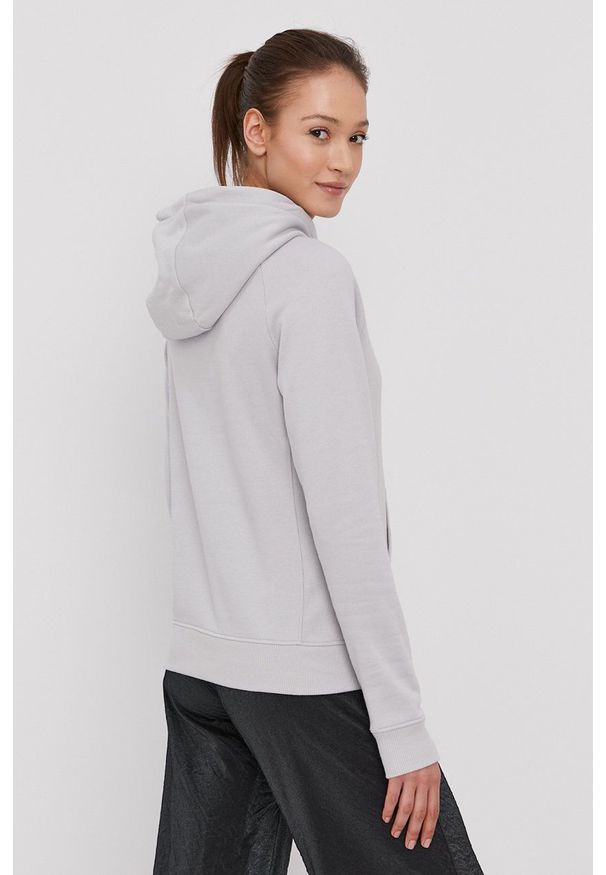 Helly Hansen - Bluza. Okazja: na co dzień. Kolor: szary. Materiał: bawełna. Długość rękawa: długi rękaw. Długość: długie. Wzór: nadruk. Styl: casual