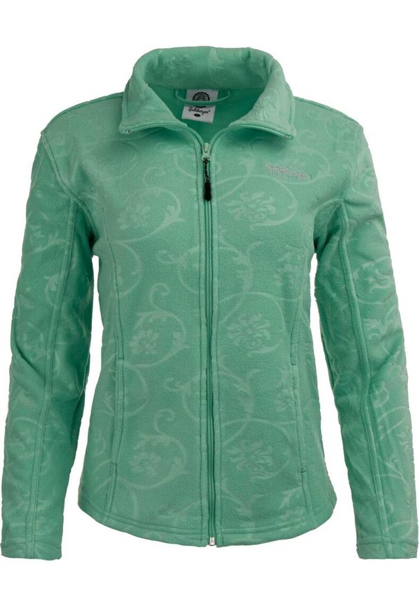 GLENMUIR - Damska bluza z mikrofleecu Spitsbergen w kolorze emerald green. Kolor: zielony. Materiał: poliester