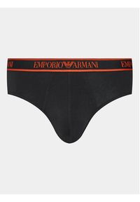 Emporio Armani Underwear Komplet 3 par slipów 111734 3F717 29821 Czarny. Kolor: czarny. Materiał: bawełna