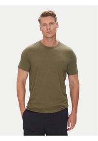 BOSS T-Shirt Tegood 50508243 Khaki Regular Fit. Kolor: brązowy. Materiał: bawełna