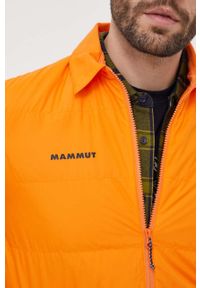 Mammut kurtka outdoorowa Seon Light kolor pomarańczowy. Typ kołnierza: kaptur. Kolor: pomarańczowy. Materiał: włókno, materiał, softshell. Długość: długie #4