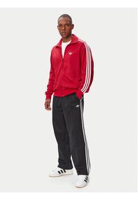 Adidas - adidas Bluza Firebird KW0116 Czerwony Regular Fit. Kolor: czerwony. Materiał: syntetyk #4