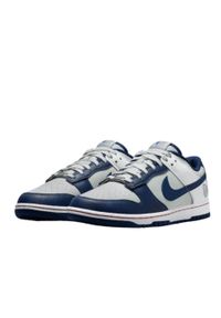 Buty do chodzenia dla dorosłych Nike Dunk Low NBA 75th Anniversary Brooklyn Nets. Kolor: niebieski, szary. Sport: turystyka piesza