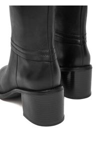 Clarks Kozaki Chamberly Hi 26182861 Czarny. Kolor: czarny. Materiał: skóra