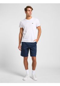 Lee - LEE MĘSKIE SPODENKI MATERIAŁOWE LEE RELAXED CHINO SHORT DEEP NAVY 112363934. Materiał: materiał #2