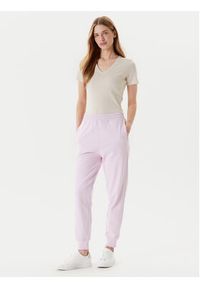 United Colors of Benetton - United Colors Of Benetton Spodnie dresowe 3UNIDF01A Różowy Regular Fit. Kolor: różowy. Materiał: bawełna