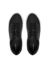 Calvin Klein Sneakersy HW0HW02298 Czarny. Kolor: czarny. Materiał: skóra