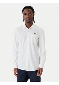 Aeronautica Militare Koszula 261CA1313UP00408 Biały Regular Fit. Kolor: biały. Materiał: bawełna #1