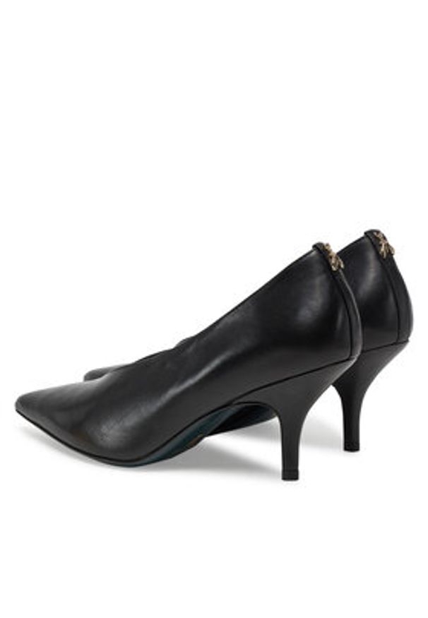 Patrizia Pepe Szpilki 8Z0057/L048-K103 Czarny. Kolor: czarny. Materiał: skóra. Obcas: na szpilce