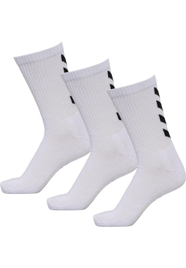 Zestaw skarpet sportowych dla dorosłych Hummel Fundamental 3-Pack Sock. Kolor: biały