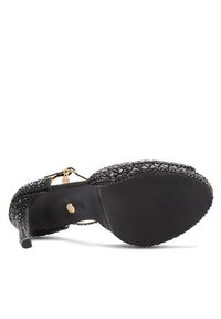 Nine West Sandały NISA SY015-1NW Czarny. Kolor: czarny. Materiał: materiał #3
