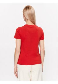 Lyle & Scott T-Shirt Regular Fit T-shirt TSW1700V Czerwony Regular Fit. Kolor: czerwony. Materiał: bawełna