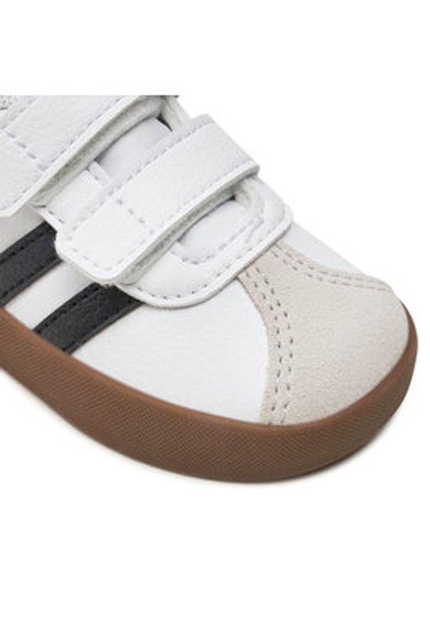 Adidas - adidas Sneakersy Vl Court 3.0 Cf I ID9157 Biały. Kolor: biały. Materiał: skóra