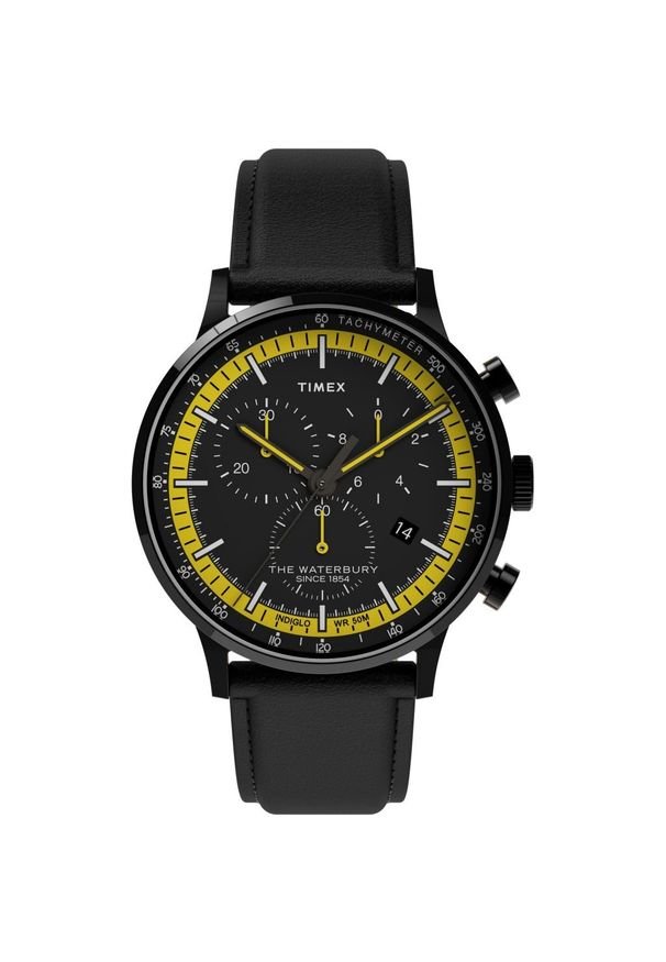 Timex - TIMEX ZEGAREK Waterbury TW2U04800. Rodzaj zegarka: analogowe. Materiał: materiał, skóra. Styl: młodzieżowy