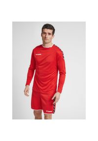 Jersey Hummel manches longues hmlAUTHENTIC Poly. Kolor: czerwony, wielokolorowy, różowy. Materiał: jersey. Długość rękawa: długi rękaw. Długość: długie