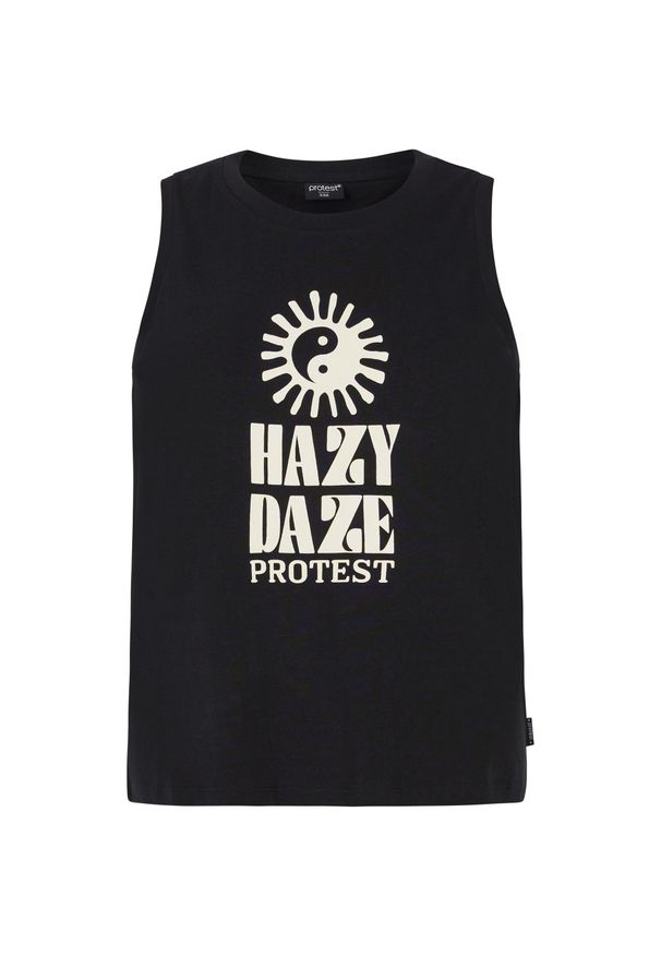 Protest - Top bez rękawów damski PROTEST PRTMalang. Kolor: czarny. Długość rękawa: bez rękawów