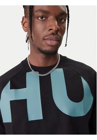 Hugo - HUGO T-Shirt Nalftee 50552485 Czarny Loose Fit. Kolor: czarny. Materiał: bawełna #2