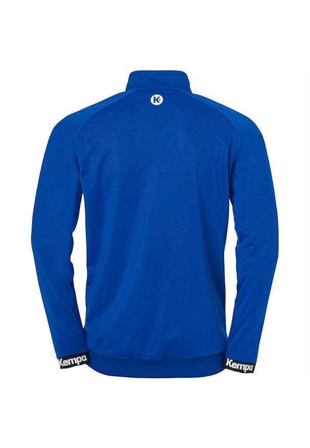 KEMPA - Dziecięca poliestrowa bluza dresowa Kempa Wave 26. Kolor: niebieski. Materiał: dresówka, poliester. Sport: piłka ręczna