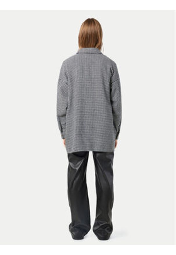 Noisy may - Noisy May Koszula Flanny 27012531 Szary Loose Fit. Kolor: szary. Materiał: syntetyk