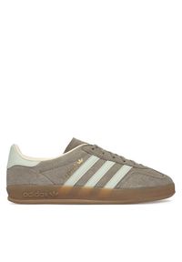 Adidas - adidas Sneakersy Gazelle Indoor JR2430 Szary. Kolor: szary. Materiał: skóra, zamsz. Model: Adidas Gazelle #1