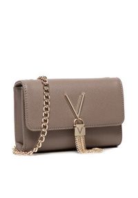 VALENTINO - Valentino Torebka Divina VBS1R403G Beżowy. Kolor: beżowy. Materiał: skórzane #5