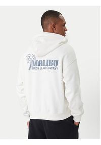 Guess Jeans Bluza M6GQB6 KCPR1 Biały Boxy Fit. Kolor: biały. Materiał: bawełna #2