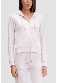 Juicy Couture - JUICY COUTURE Różowa bluza damska Robertson, Rozmiar M. Okazja: na co dzień. Kolor: różowy. Materiał: materiał. Styl: casual, klasyczny #3