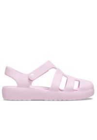 Sandały dziecięce Crocs Classic Fisherman Sandal 210625-6ZW - różowe. Kolor: różowy. Materiał: materiał. Styl: sportowy #1