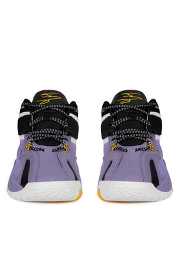 Shaq - SHAQ Buty do koszykówki SHAQNOTIX AQ95008M-IB Fioletowy. Kolor: fioletowy. Materiał: skóra. Sport: koszykówka