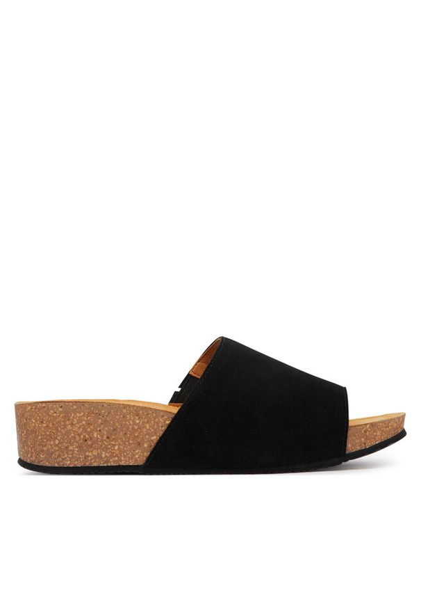 Klapki Scholl. Kolor: czarny