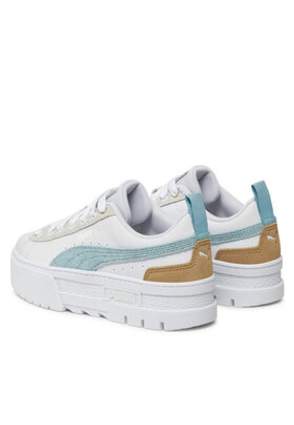 Puma Sneakersy Mayze Mix Wns 387468 12 Biały. Kolor: biały. Materiał: skóra