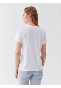 Zadig&Voltaire T-Shirt Zoe Photoprint Palmier JWTS01516 Biały Regular Fit. Kolor: biały. Materiał: bawełna #5