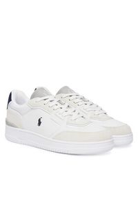 Polo Ralph Lauren Sneakersy 809P13087001 Biały. Kolor: biały. Materiał: skóra #5