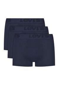 Levi's® Komplet 3 par bokserek 37149-0297 Granatowy. Kolor: niebieski. Materiał: bawełna #3