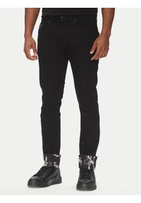 Versace Jeans Couture Jeansy 78GAB5DC Czarny Slim Fit. Kolor: czarny