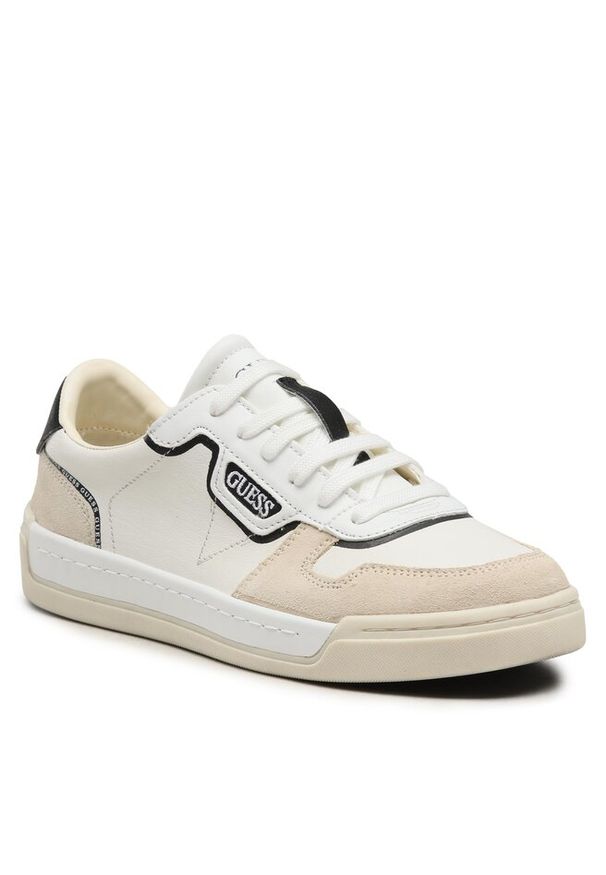 Sneakersy Guess. Kolor: biały. Styl: vintage