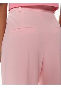 Hugo Spodnie materiałowe 50489275 Różowy Regular Fit. Kolor: różowy. Materiał: syntetyk #4