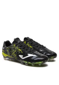 Joma Buty do piłki nożnej Supercopa Firm Ground SUPW2401FG Czarny. Kolor: czarny. Materiał: skóra