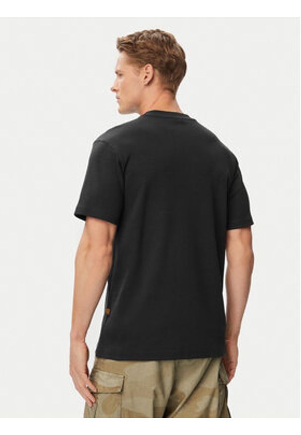 G-Star RAW - G-Star Raw T-Shirt 90s Logo D28921-D976 Czarny Regular Fit. Kolor: czarny. Materiał: bawełna