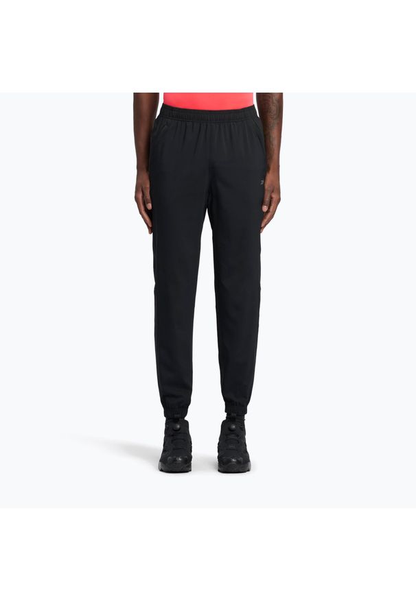 Reebok Fitness - Spodnie męskie Reebok Id Train Woven. Kolor: czarny. Sport: fitness