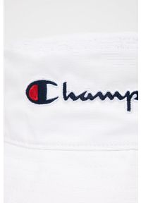 Champion kapelusz bawełniany kolor biały bawełniany. Kolor: biały. Materiał: bawełna #4