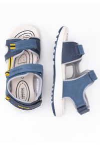 Geox - Sandały dziecięce GEOX J SANDAL ALBEN BOY. Okazja: do pracy, na spacer, na co dzień. Kolor: niebieski. Styl: casual #3