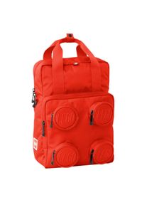 LEGO Brick 2x2 Backpack, dla chłopca, , plecaki, Czerwony. Kolor: czerwony. Materiał: poliester #1