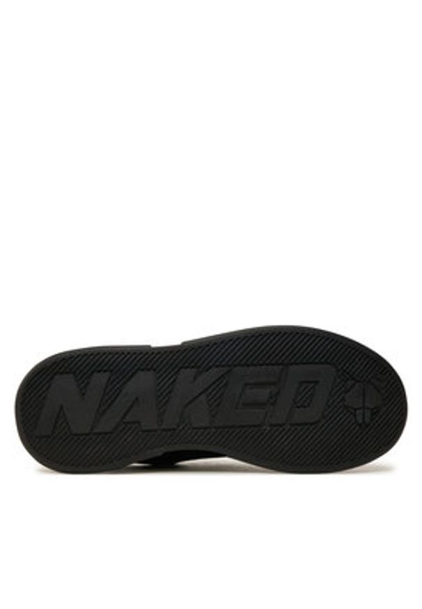 Naked Wolfe Sneakersy Sound Czarny. Kolor: czarny. Materiał: skóra, zamsz