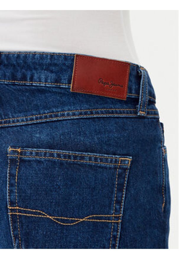Pepe Jeans Jeansy PL204734 Niebieski Flare Fit. Kolor: niebieski