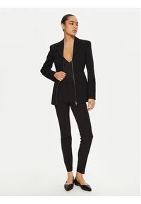 Hugo - HUGO Spodnie materiałowe Hagonia-1 50539991 Czarny Slim Fit. Kolor: czarny. Materiał: syntetyk #5