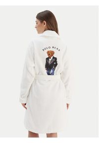 Polo Ralph Lauren Szlafrok 4P0396 Biały. Typ kołnierza: polo. Kolor: biały. Materiał: bawełna #2