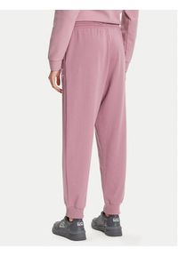 EA7 Emporio Armani Spodnie dresowe 7W000418 AF12473 UA272 Różowy Regular Fit. Kolor: różowy. Materiał: bawełna