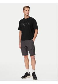 BOSS Szorty materiałowe S Commuter 10.5 Inch 50540337 Zielony ciemny Slim Fit. Kolor: zielony. Materiał: syntetyk #5